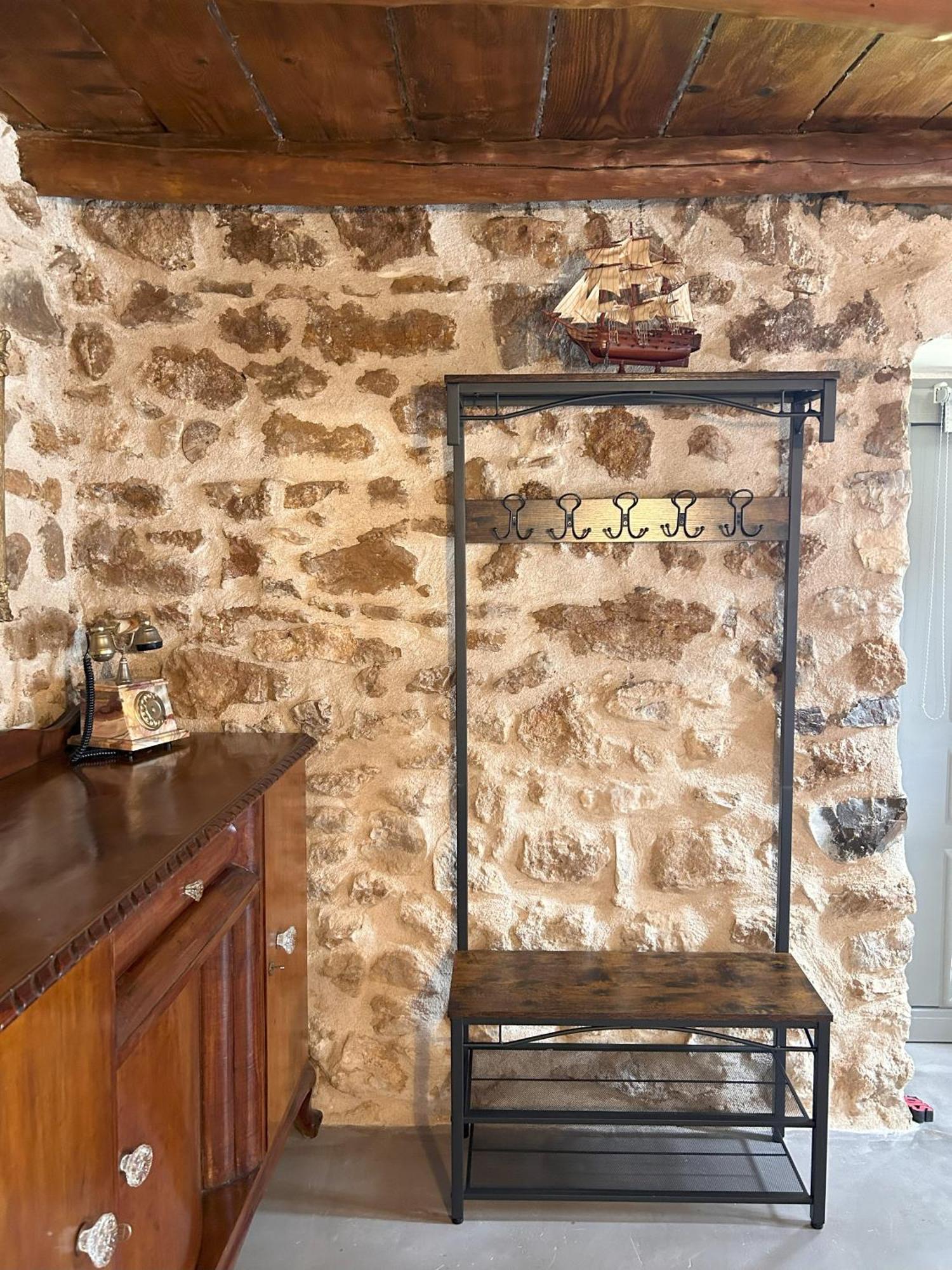 Messinian Stone House Villa Bagian luar foto